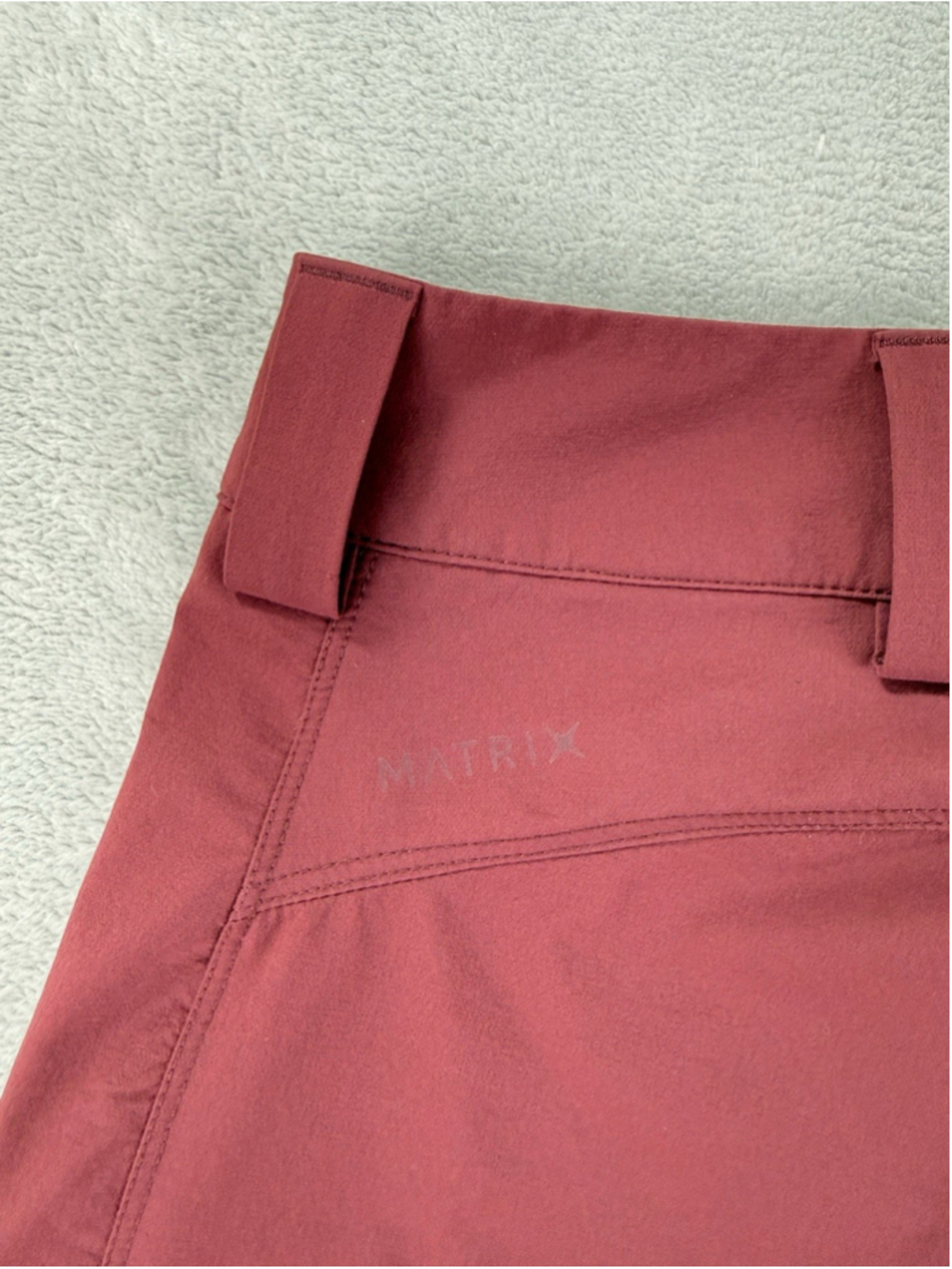 Rab Incline Pants Womens Small Red Matrix Qfv-02 Softshell Stretch Hiking - Picture 12 of 12